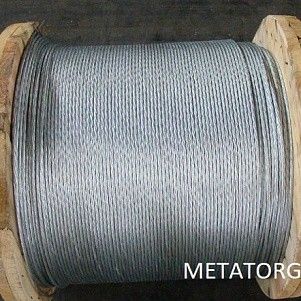 Канат оцинкованный 2.2 мм ГОСТ 2172-80