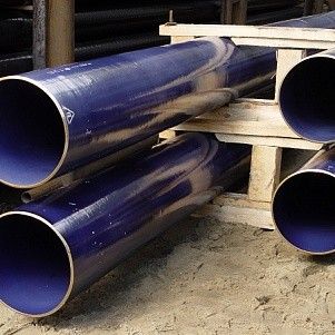 Труба с внутренним силикатно-эмалевым покрытием 133х4.5 мм